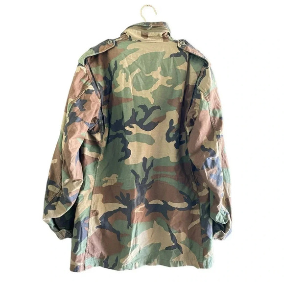 Rothco Men's US Army Woodland Camo Ultra Force Field Coat Jacket Size Large - Picture 2 of 3